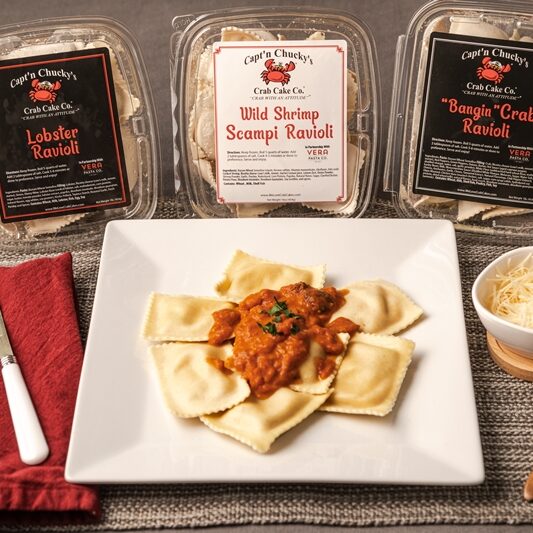 captn chuckys pasta lineup